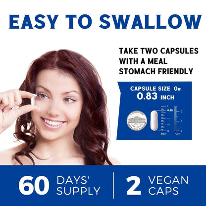 Vitalibre 10 in 1 Magnesium Complex, 420mg Elemental Magnesium | Ultra Strength, Max Absorption | Chelated Magnesium Supplement for Nerves, Bone & Heart Health | Non-GMO, 120 Vegan Capsules Vitalibre buy supplements Au