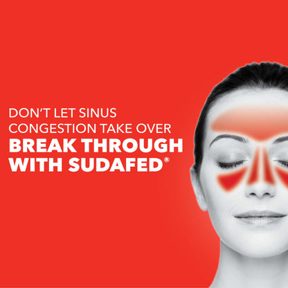 Sudafed PE Head Congestion + Mucus Relief Tablets for Sinus Pressure, Congestion, & Headache, Non-Drowsy Decongestant with Acetaminophen, Guaifenesin & Phenylephrine HCI, 24 ct Sudafed buy supplements Au