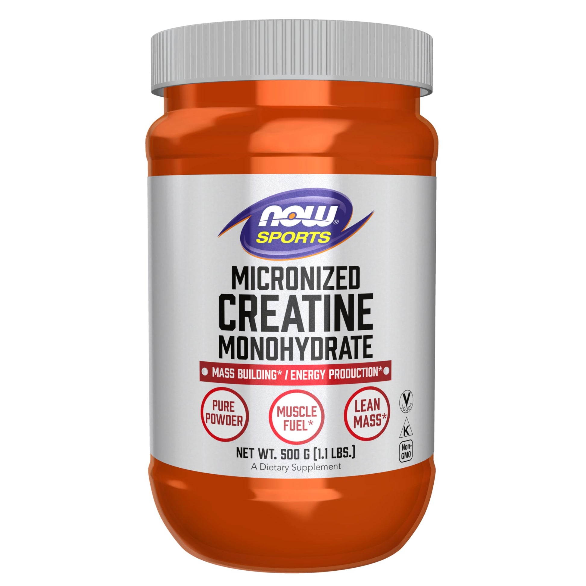 NOW Foods Sports Nutrition, Micronized Creatine Powder 500 g, Mass Building*/Energy Production*, 1.1-Pound NOW Foods buy supplements Au