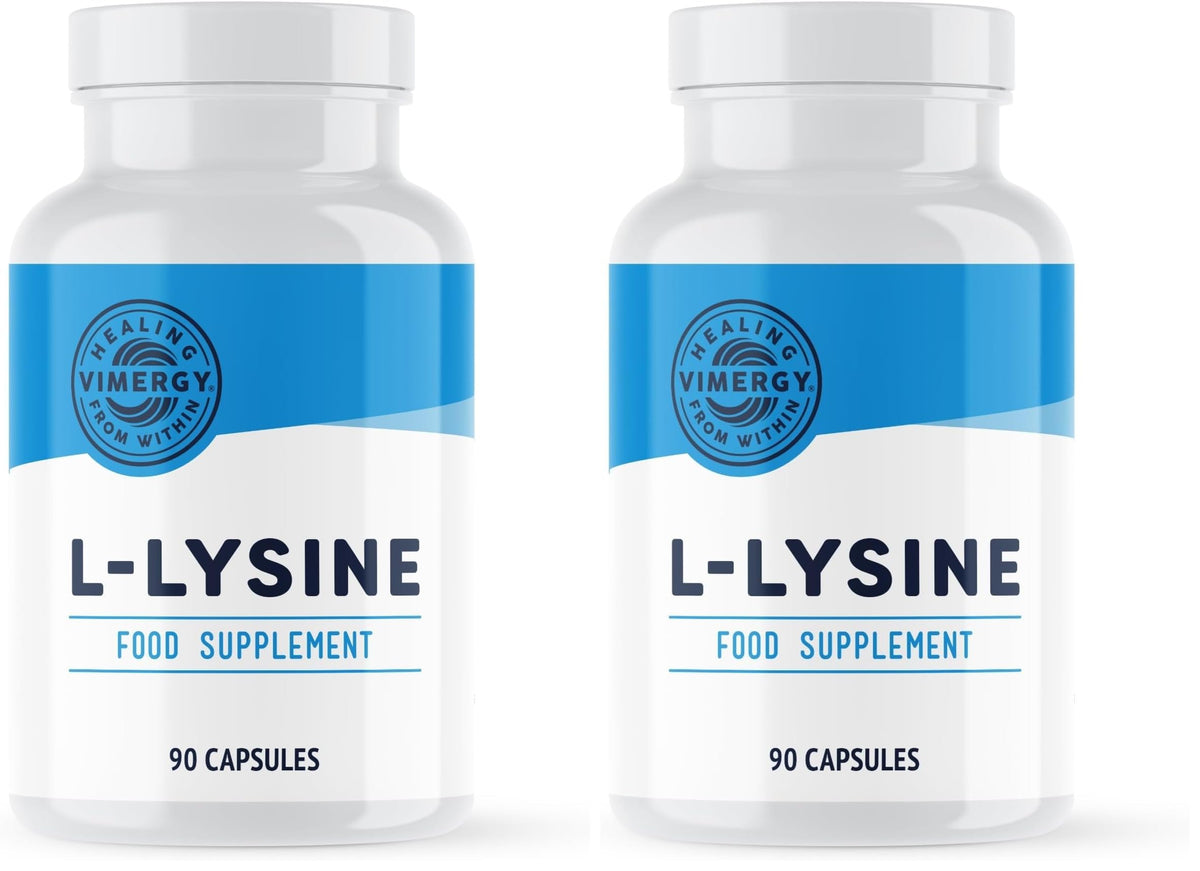 Vimergy L-Lysine – Promotes Healthy Skin, Hair & Nails* – Supports Healthy Metabolism* – Vegan, Non-GMO & Gluten-Free – 270 Capsules