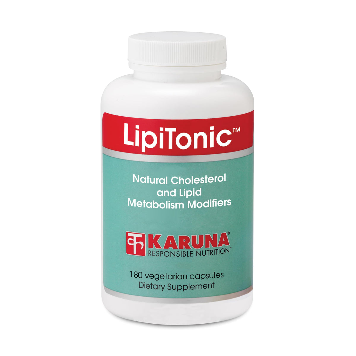 Karuna Lipitonic - 180 Vegetarian Capsules - Blend of Vitamins, Minerals, and botanicals Supporting Healthy Cholesterol Levels Already in the Normal Range and Promote Healthy lipid Metabolism KarunaBuy Supplements Australia