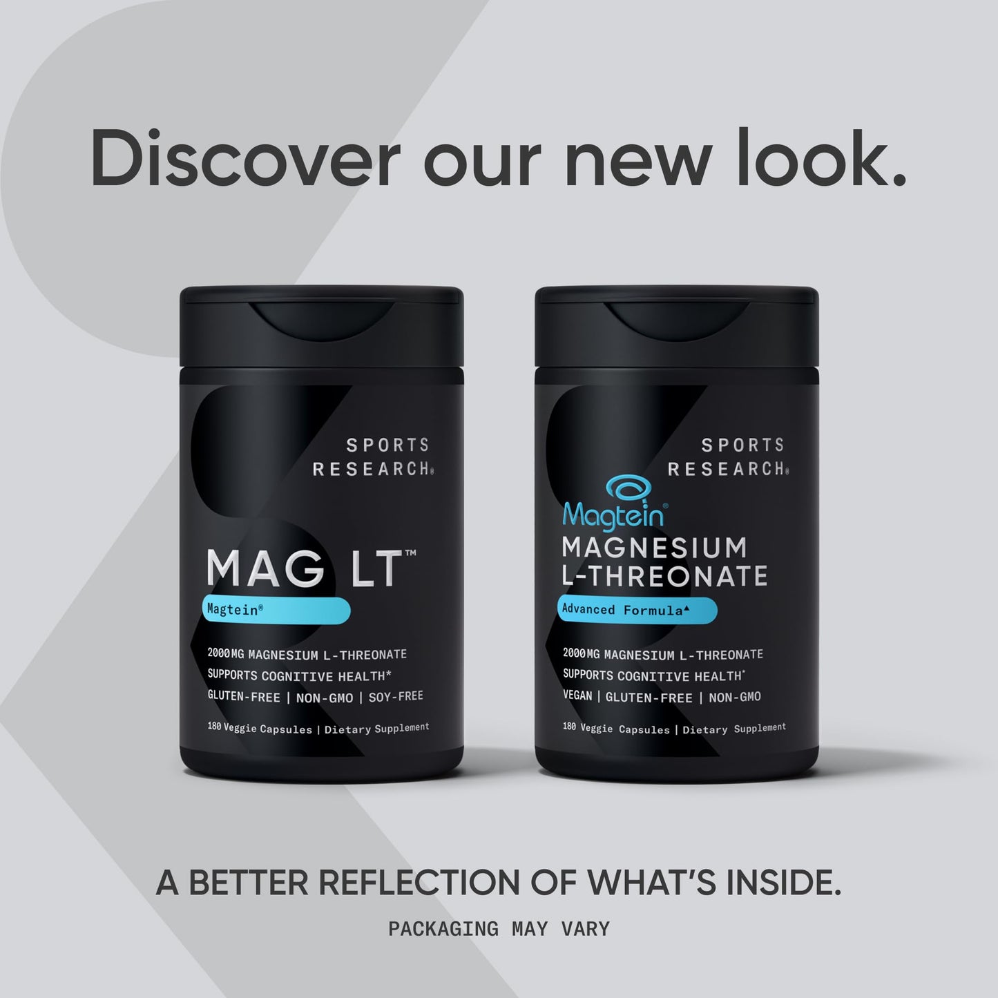 Sports Research® Magnesium L-Threonate Capsules 2000mg - High-Absorption Magtein® for Enhanced Brain Health, Memory, Focus & Restful Sleep Support - Vegan · Non-GMO · Gluten Free - 90 Count Sports Research buy supplements Au