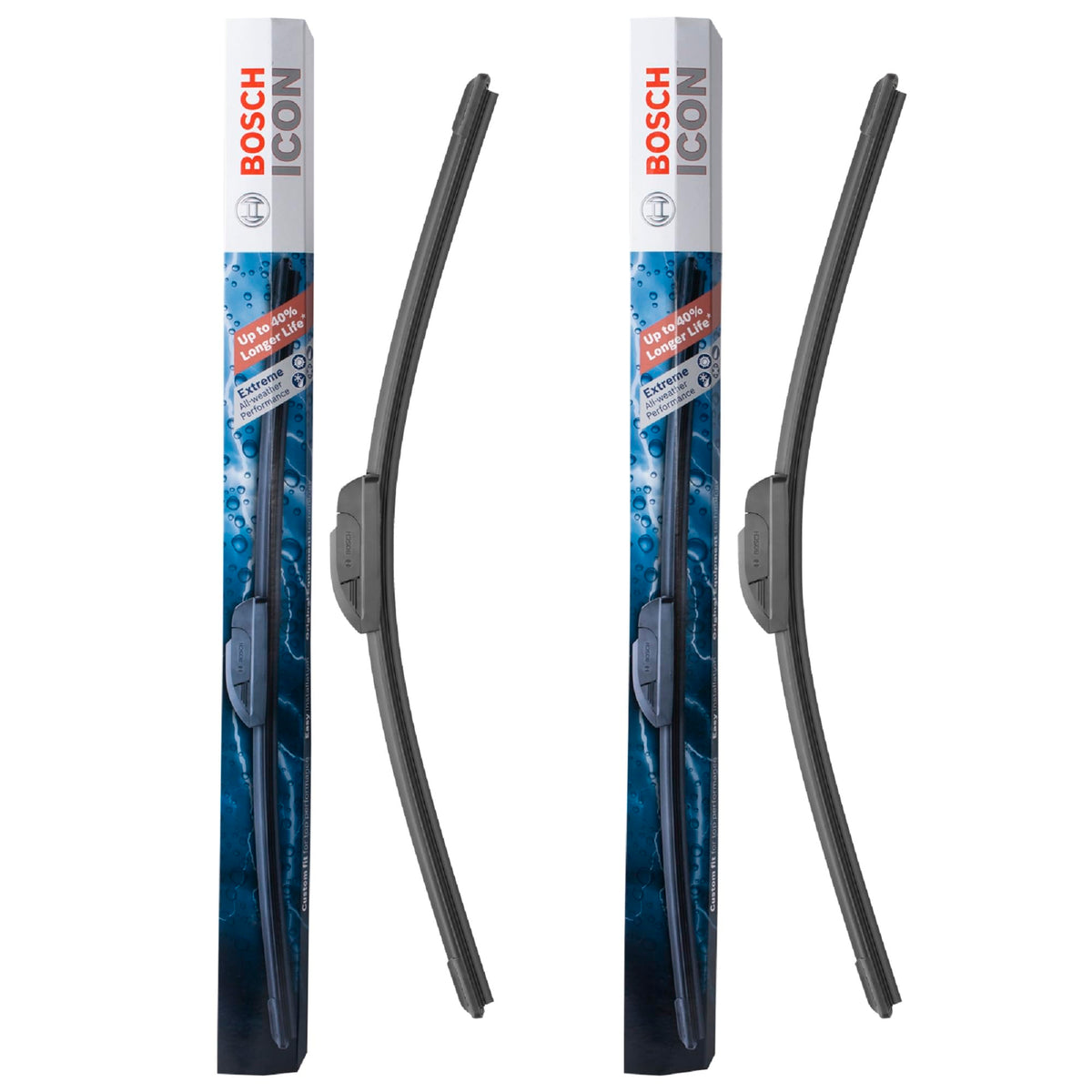 BOSCH 26OE22OE ICON Beam Wiper Blades - Driver and Passenger Side - Set of 2 Blades (26OE & 22OE) Bosch buy supplements Au
