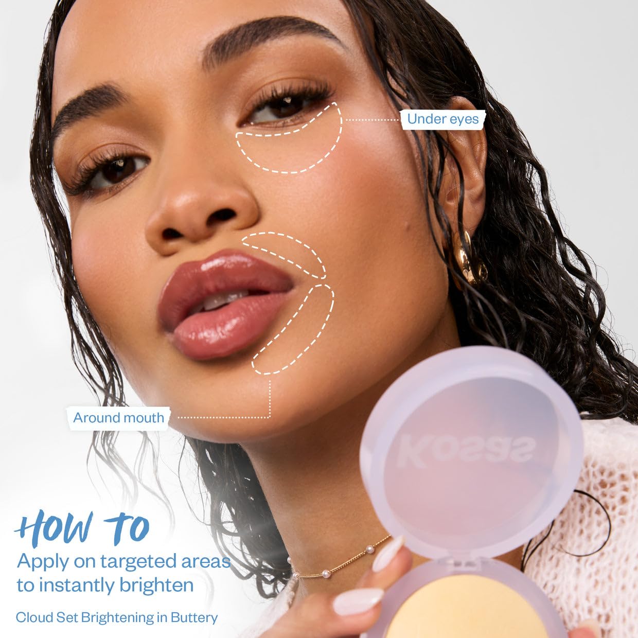 Kosas Cloud Set Brightening Baked Powder – Under Eye Setting Powder, Talc-Free Soft Focus Finish, Buttery Kosas buy supplements Au