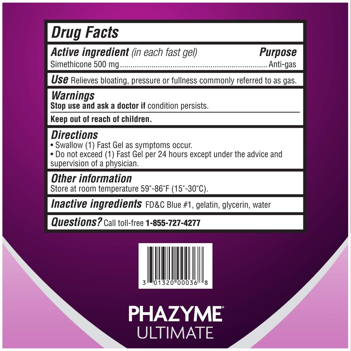 Phazyme Ultimate Strength Anti-Gas 500 mg Simethicone Gas Relief for Adults, Fast Gels Quickly Ease Bloating, Pressure and Discomfort, 20 Count Phazyme buy supplements Au