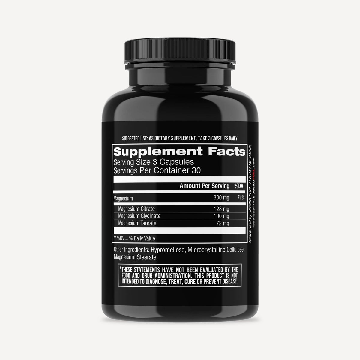 Jocko Fuel Magnesium Complex Supplement - Magnesium Glycinate, Citrate, & Taurate Capsules Dietary Supplement for Muscle Recovery & Relaxation, Heart, Nerve, Bone Support, & Sleep 30-Day Supply Jocko Fuel buy supplements Au