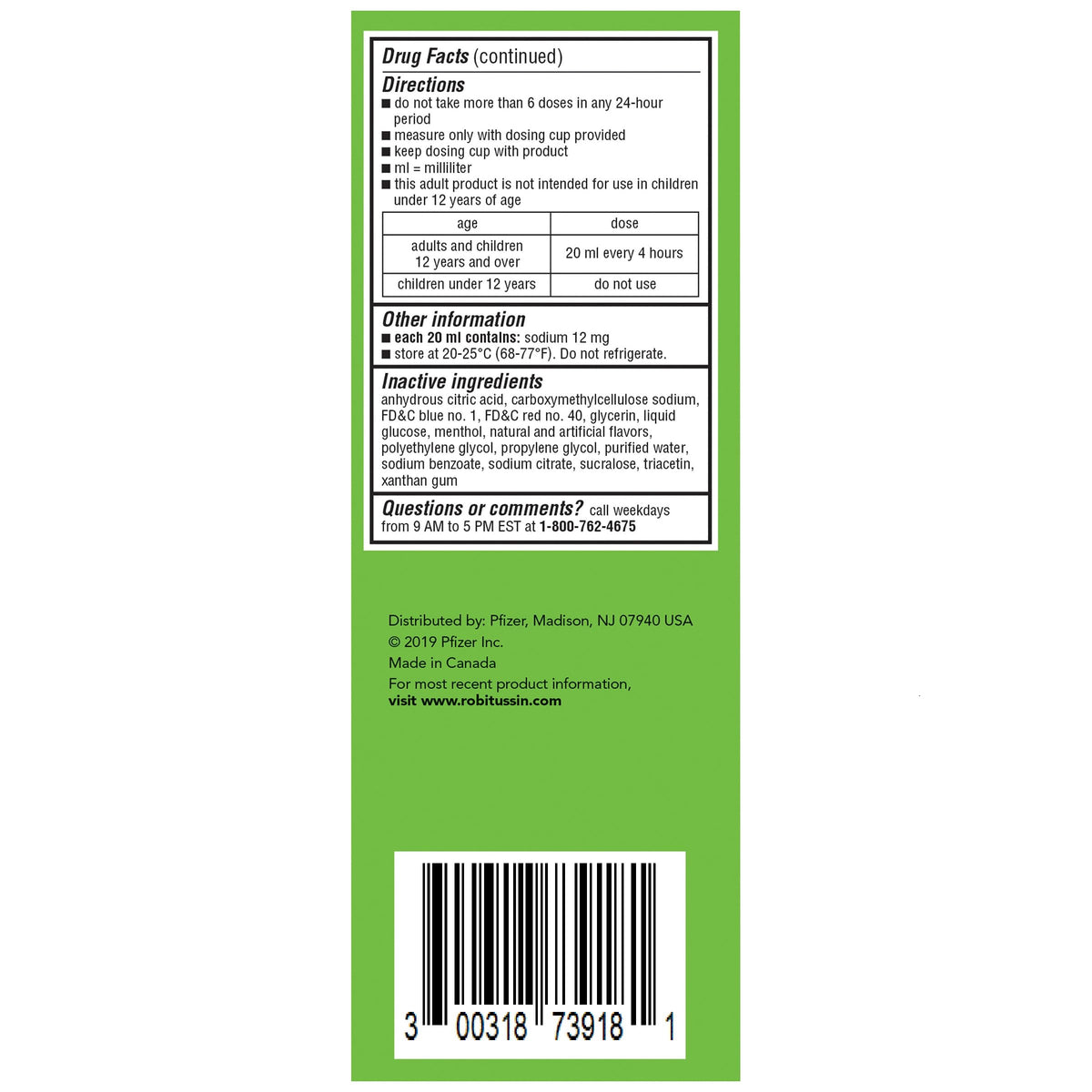 Robitussin Adult Maximum Strength Cough + Chest Congestion DM Max (8 fl. oz. Bottle), Cough Suppressant & Expectorant, Raspberry Flavor Robitussin buy supplements Au