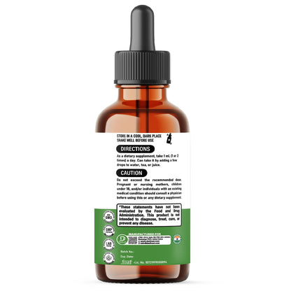 DEDICAD 12in1 Wormwood Liquid Drops - Black Walnut Wormwood Tincture Liquid Extract Whole Cloves and 9 More Herbs - 60 Days Supply DEDICAD buy supplements Au
