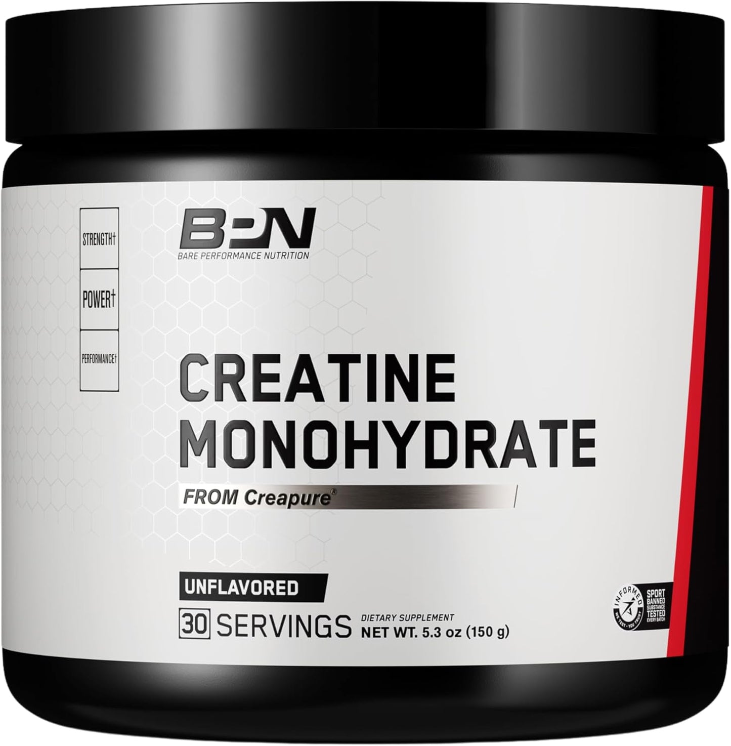 BARE PERFORMANCE NUTRITION BPN Whey Cinnamon Roll Protein + Creatine Bundle