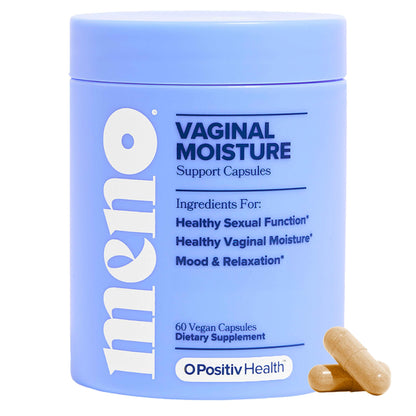 MENO Vaginal Moisture Support Capsules – OBGYN-Formulated to Support Healthy Vaginal Moisture, Mood & Relaxation – Hormone-Free Supplements with Maca Root & Fenugreek Seed Extract – 30 Servings O Positiv buy supplements Au