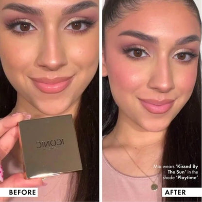 ICONIC LONDON Kissed by the Sun | Multi-Use Blush, Bronzer, & Highlighter, For All Skin Types, Cruelty-Free, Vegan Makeup, (Play Time) 0.17 oz ICONIC LONDON buy supplements Au