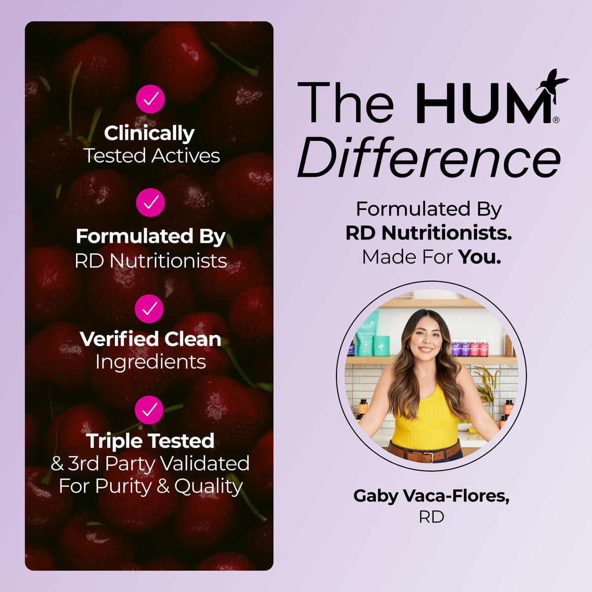 Hum Nutrition Dream Team Magnesium Bisglycinate Powder, L Theanine & Tart Cherry Magnesium Supplement Drink Mix, Support Rest, Relaxation & Sleep Routine, Gluten Free, Vegan, Cherry Lemon, 30 Servings HUM buy supplements Au