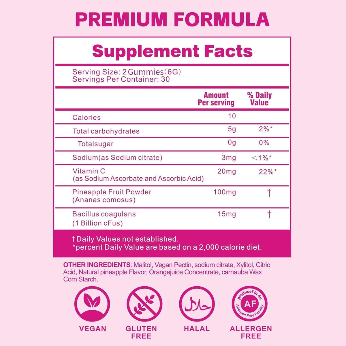 Shytrouy Premium Feminine Balance Gummies for Women, Vaginal Probiotics - pH Balance & Immune Defense Support for Feminine Health, Hawaiian Pineapple Flavor - 60 Count ShytrouyBuy Supplements Australia