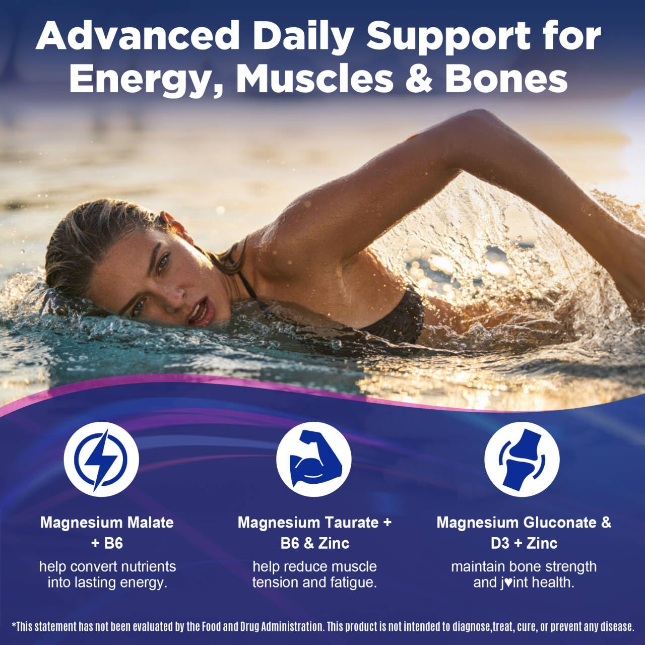 Full Spectrum Magnesium Glycinate Complex 21 in 1 Gummies for Deep Calm Sleep, 12 Forms Magnesium Citrate Malate Taurate Orotate for Women Men + Probiotics w/Ashwagandha, L-Theanine, GABA, 120Cts Nextdia buy supplements Au