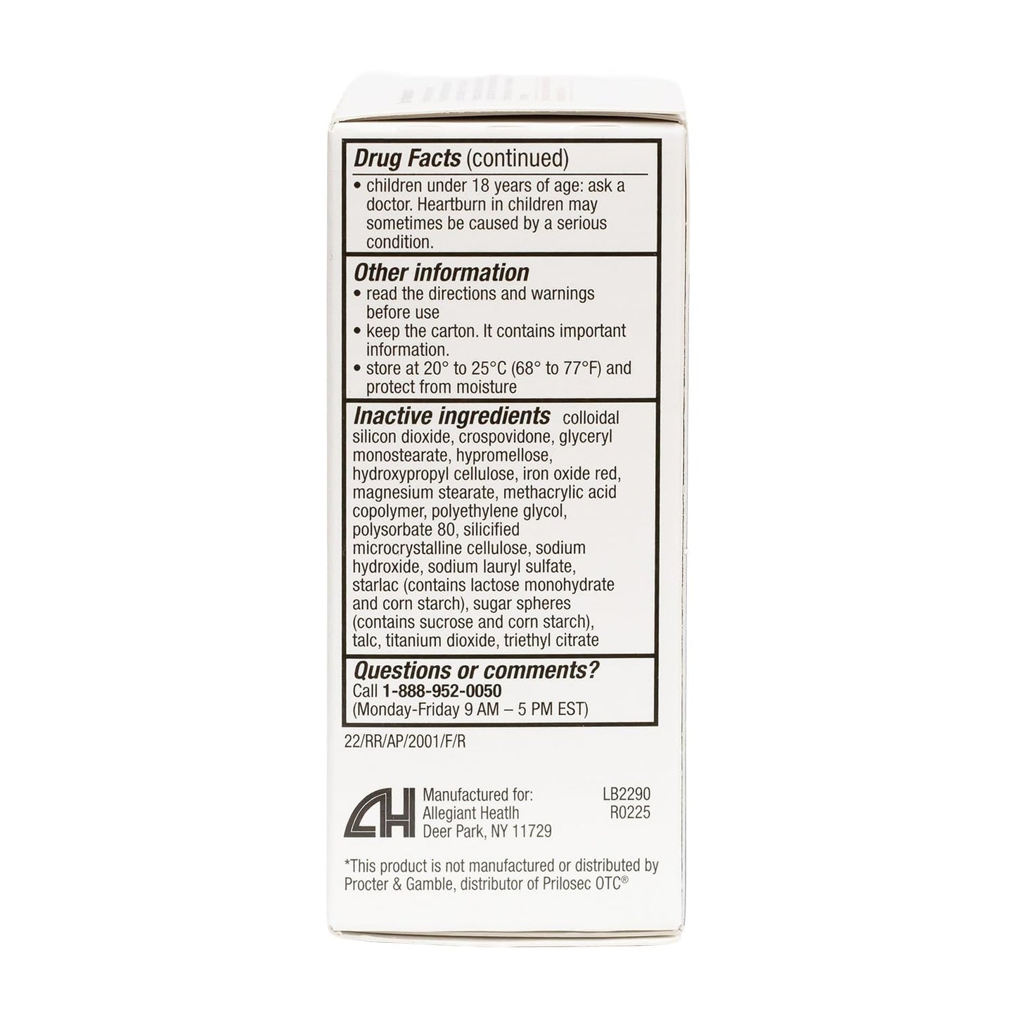 HealthA2Z® Acid Reducer | Omeprazole 20mg | Delayed - Release Tablets | 24 Hours | Treats Frequent Heartburn | Occuring 2 or More Days A Week (14 Counts) HealthA2Z buy supplements Au