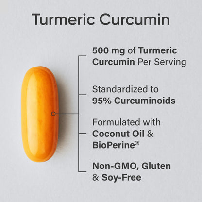 Sports Research® Turmeric Curcumin C3 Complex® w/BioPerine Black Pepper Extract & Organic Coconut Oil - Standardized 95% Curcuminoids · Non-GMO · Gluten Free - 120 Count Softgels Sports Research buy supplements Au