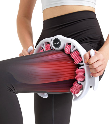 Uoxfill Cellulite massage tool | 360°removable cellulite remover for legs & Lymphatic Drainage Massager | Fascia Blaster for Contoured & Smoother Skin,Tool for Sore Arms, Legs, Stomach & Buttocks Pink Uoxfill buy supplements Au