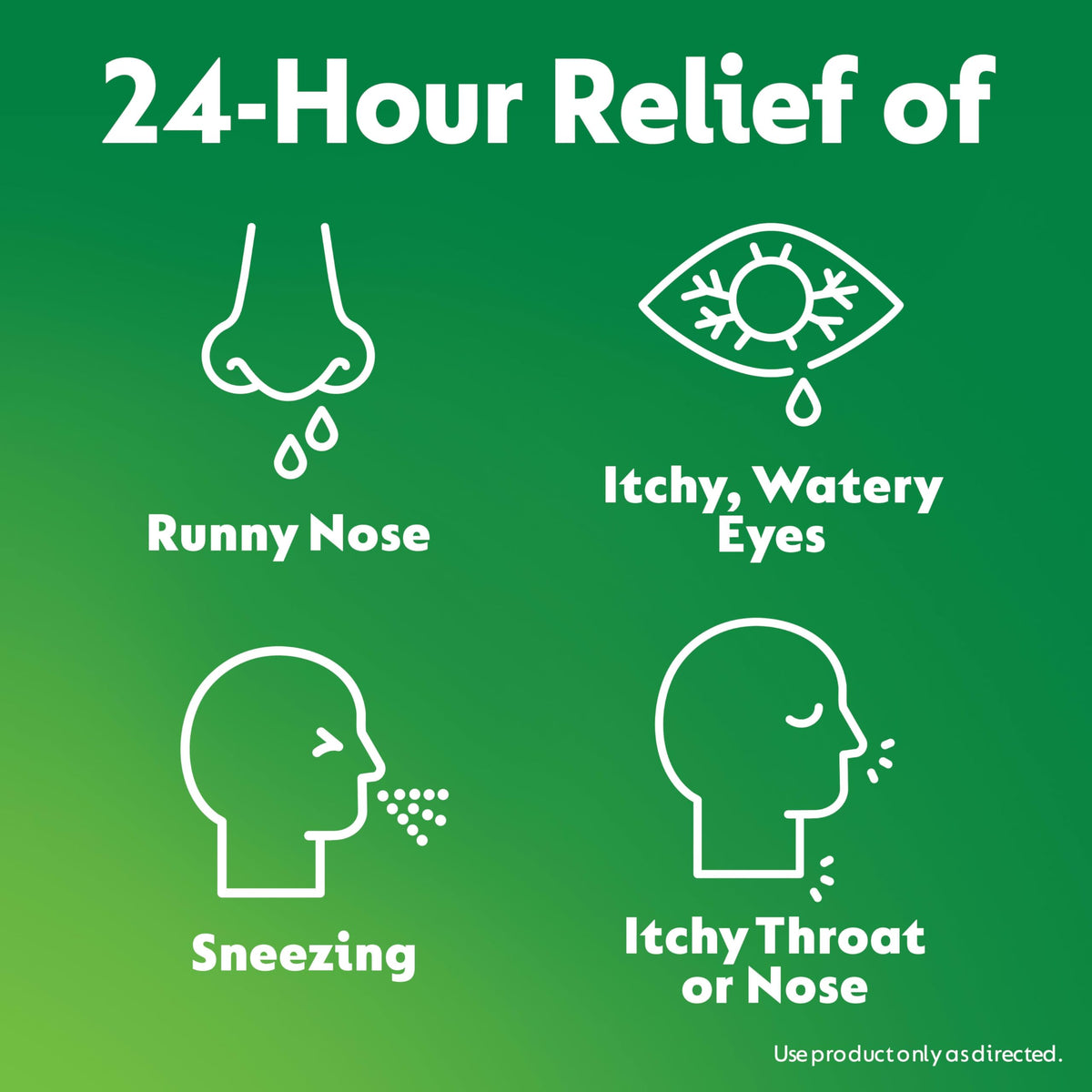 Zyrtec 24 Hour Allergy Relief Tablets, Antihistamine Indoor & Outdoor Anti Allergy Medicine + Cetirizine HCl, Relief from Runny Nose, Sneezing, & Itchy Eyes, Single Packs, 14 x 1 ct Packets Zyrtec buy supplements Au