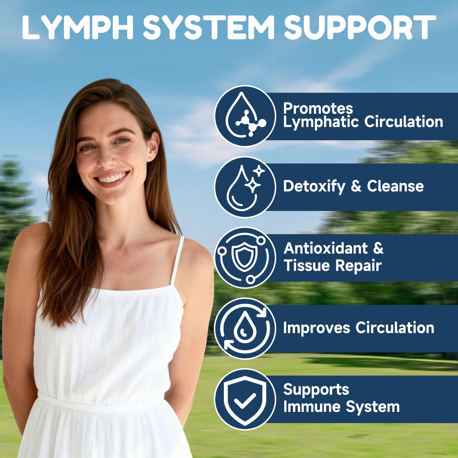 NaSeny Lymphatic Drainage Drops, 9 IN1 Lymphatic Drainage Supplements for Detox & Cleanse, Immune System Support with Echinacea, Elderberry, Dandelion, Arctium Lappa, 2 FL OZ NaSeny buy supplements Au