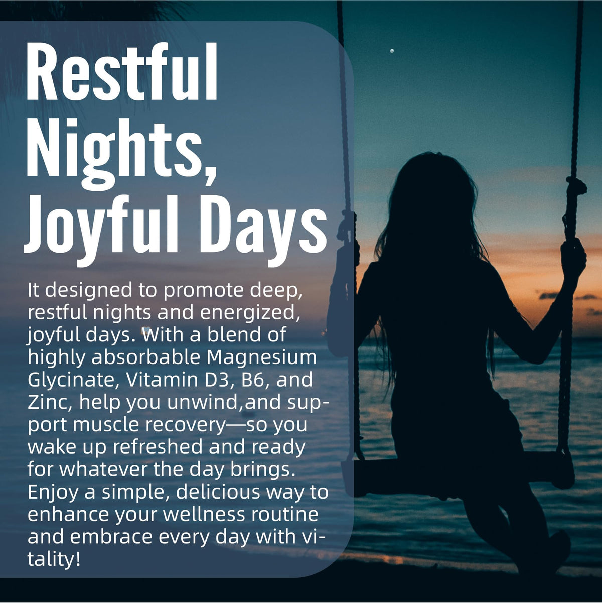Magnesium Glycinate 500mg/250mg for Adults Teens - Plus D3,B6 & Zinc - Magnesium Glycinate Gummies,High Absorption - Support for Relaxation,Brain,Bone & Immunity Health - Sugar Free - 120Cts LerinettiaBuy Supplements Australia