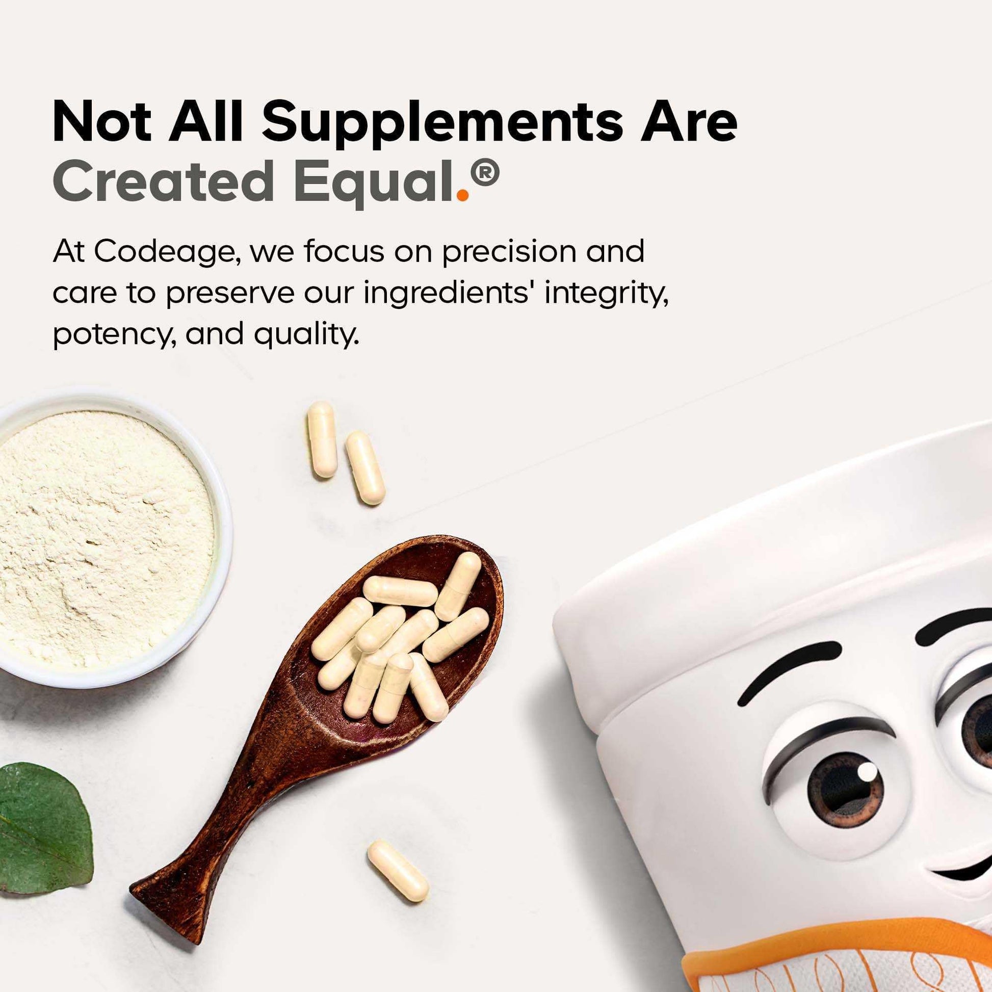 Codeage Liposomal Glycine+ Supplement - Free-Form Glycine 1,500 mg with Liposomal Delivery - 2-Month Supply - Amino Acid Capsules - Protein Support - Glycine Vitamins - 180 Capsules CodeageBuy Supplements Australia