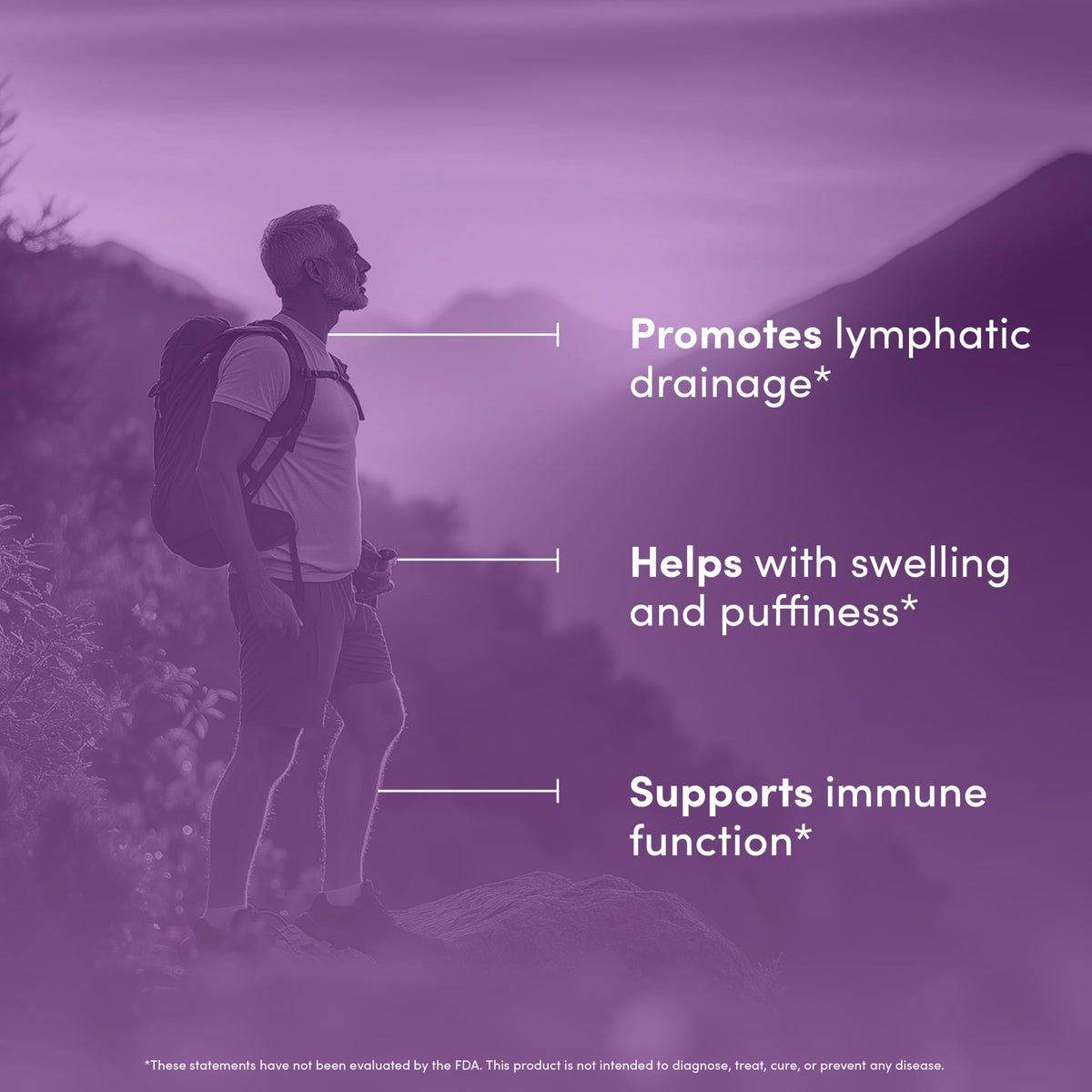 Lymph Peak - Lymphatic Drainage Supplements - Lymph System Support - with Burdock Root, Echinacea Extract, Bromelain, Dandelion Extract & More - Vegan, Non GMO, Gluten Free - 60 Capsules Vital Peak buy supplements Au