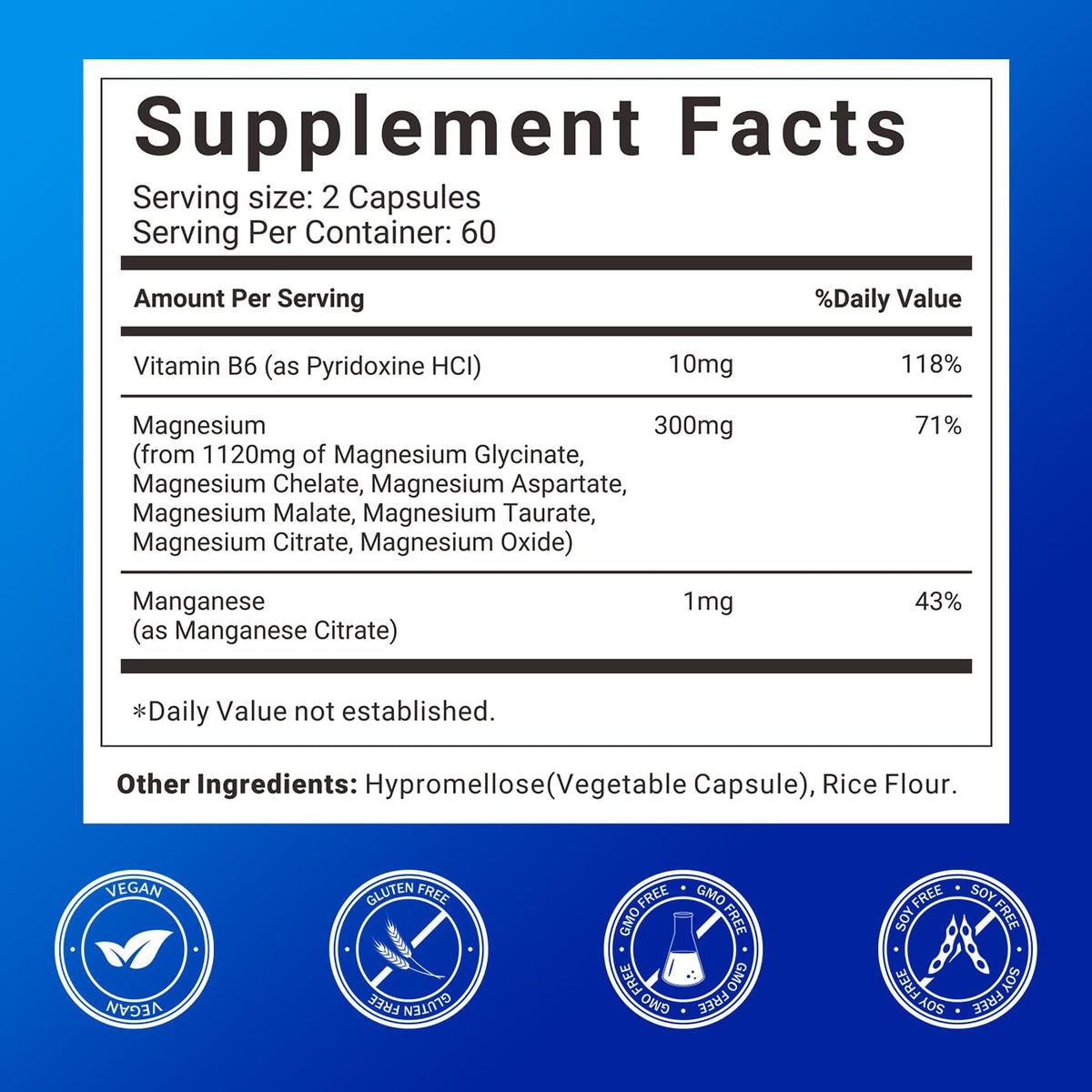 Magnesium Complex Supplement with 7 Forms of Magnesium Glycinate, Malate, Citrate & More, High Absorption for Bones, Muscle, Recovery, Energy, Vegan Non-GMO 120 Capsules Svovita buy supplements Au