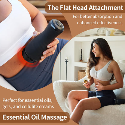 CAREKING Massage Gun Deep Tissue for Women, Vibration Therapy for Muscle Recovery Pain Relief Cellulite Massager for Leg Thigh Abdomen Neck Shoulder Lymphatic Drainage Massager Body Sculpting Machine CAREKING buy supplements Au