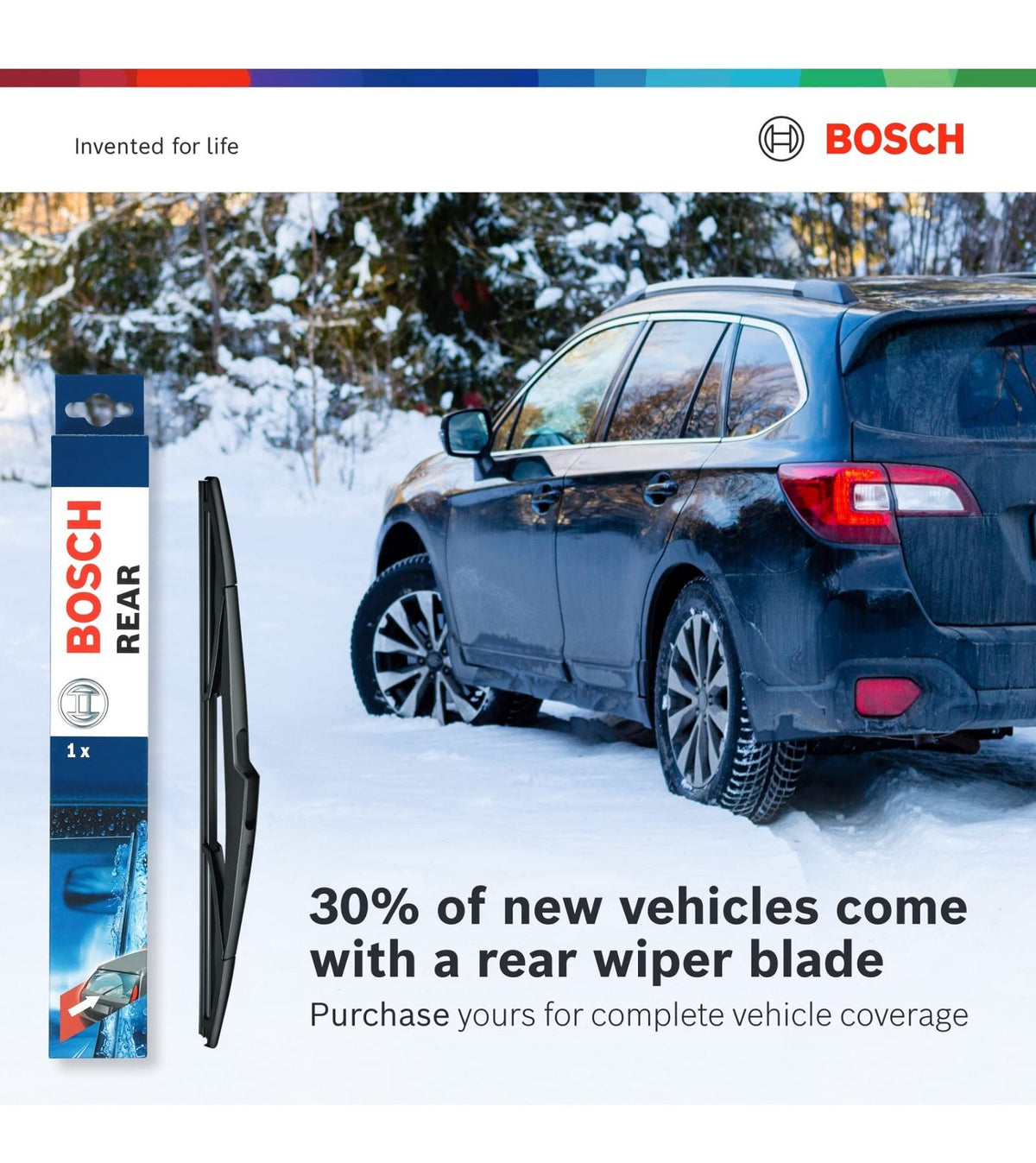 BOSCH 26OE22OE ICON Beam Wiper Blades - Driver and Passenger Side - Set of 2 Blades (26OE & 22OE) Bosch buy supplements Au