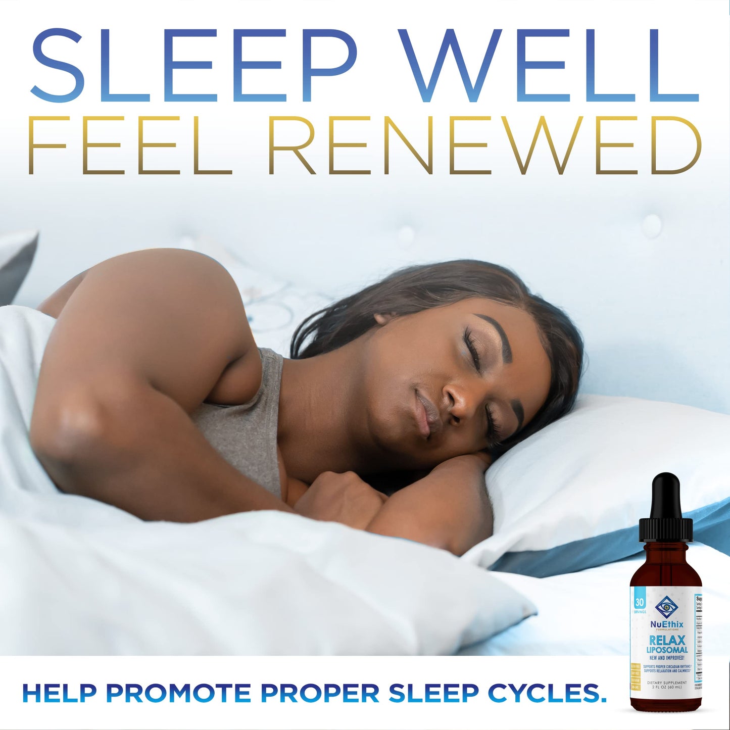 NuEthix Formulations Relaxation Supplement Bundle: Cort-Eaze Cortisol-Control Supplement, 60 Capsules, 30 Servings and Relax Liposomal, 2 Fluid Ounces, 30 Servings NuEthix Formulations buy supplements Au