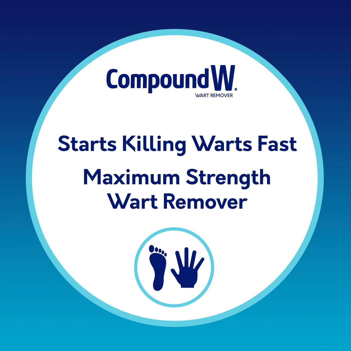 Compound W Wart Remover Maximum Strength One Step Pads with Salicylic Acid, 14 Medicated Pads Compound W buy supplements Au