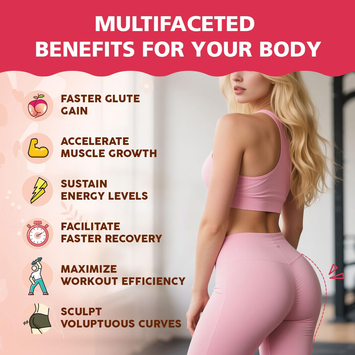 Glorithiventa Cholesterol & Booty Gummies Supplement Bundle - Plant Sterols & Stanols + CurvaBoost BBL Herb Blend & Creatine Monohydrate - Cholesterol Normal Level, Booty, Curves & Energy Glorithiventa buy supplements Au