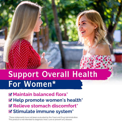 Innate Vitality Women's Probiotics, 120 Billion CFU, 32 Tested Strains, Probiotics for Women, Yeast Control, Vaginal pH Support, Prebiotics, Digestive Enzymes, Cranberry, Once Daily 30 Veggie Capsules Innate Vitality buy supplements Au