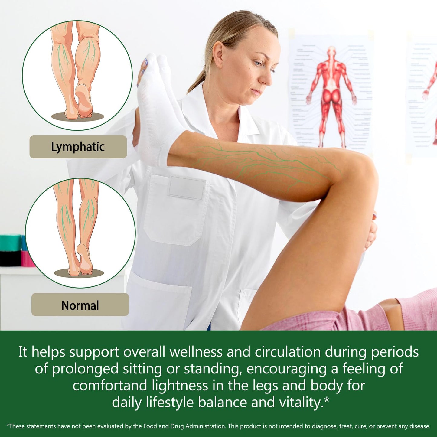 Ninsiec Lymphatic Drainage Supplements - Lymphatic Drainage Capsules for Immune Health,Supports Bloating & Daily Lymphatic Wellness, with Echinacea, Dandelion, and Burdock (120 Capsules) Ninsiec buy supplements Au