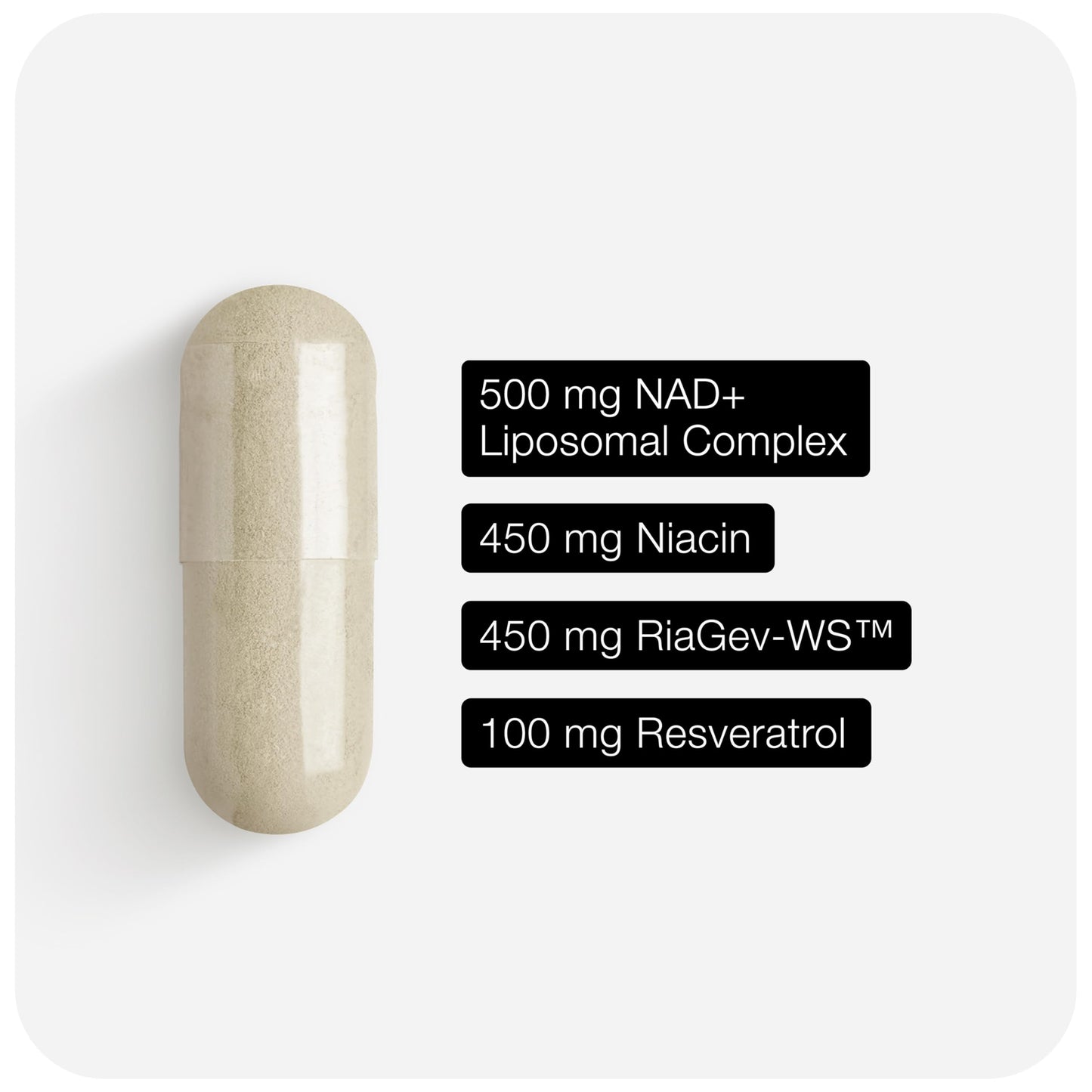 Toniiq Liposomal NAD+ and Resveratrol Supplement - 1500mg Ultra High Strength NAD Supplement - Clinically Studied Ingredients with Patented RiaGev-WS™, Resveratrol, and Niacin - 60 Capsules Toniiq buy supplements Au