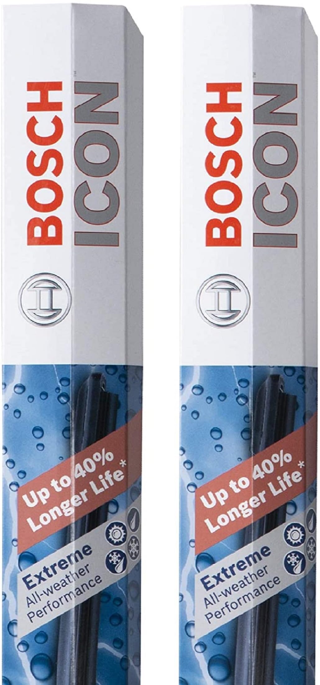BOSCH 26OE22OE ICON Beam Wiper Blades - Driver and Passenger Side - Set of 2 Blades (26OE & 22OE) Bosch buy supplements Au
