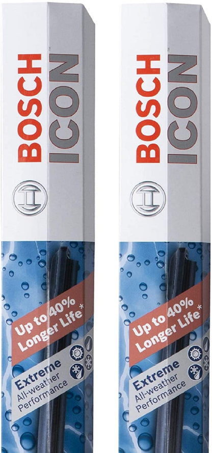 BOSCH 26OE22OE ICON Beam Wiper Blades - Driver and Passenger Side - Set of 2 Blades (26OE & 22OE) Bosch buy supplements Au
