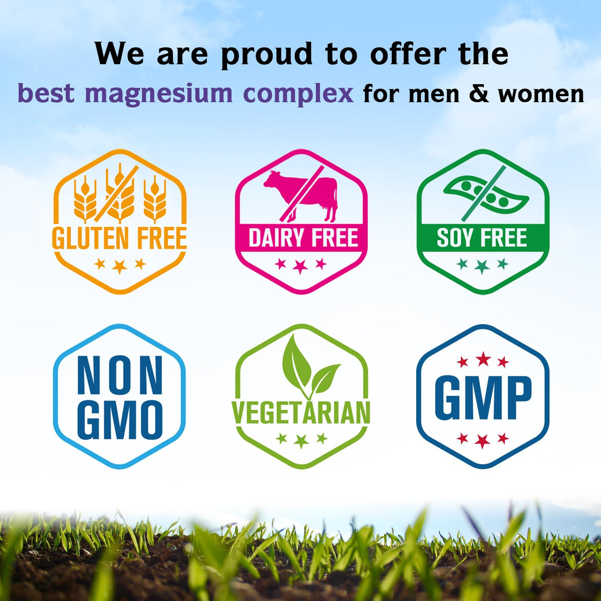 Innate Vitality Magnesium Complex 6-in-1, 1160mg Per Serving, Rest & Digestion, Magnesium Glycinate & Citrate, High Absorption, 120 Vegan Capsules Innate Vitality buy supplements Au