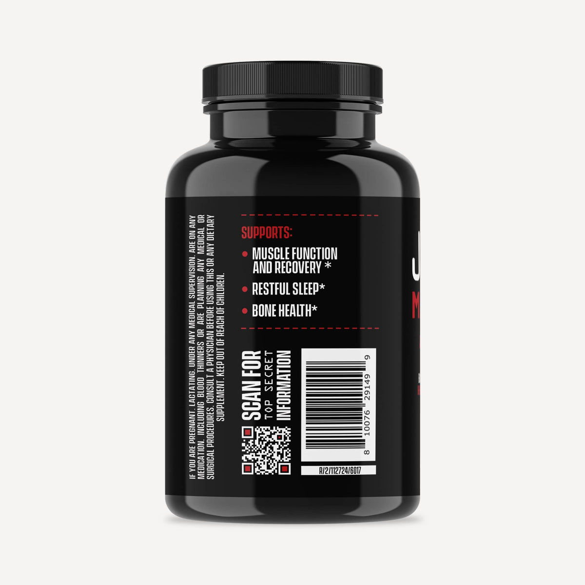 Jocko Fuel Magnesium Complex Supplement - Magnesium Glycinate, Citrate, & Taurate Capsules Dietary Supplement for Muscle Recovery & Relaxation, Heart, Nerve, Bone Support, & Sleep 30-Day Supply Jocko Fuel buy supplements Au