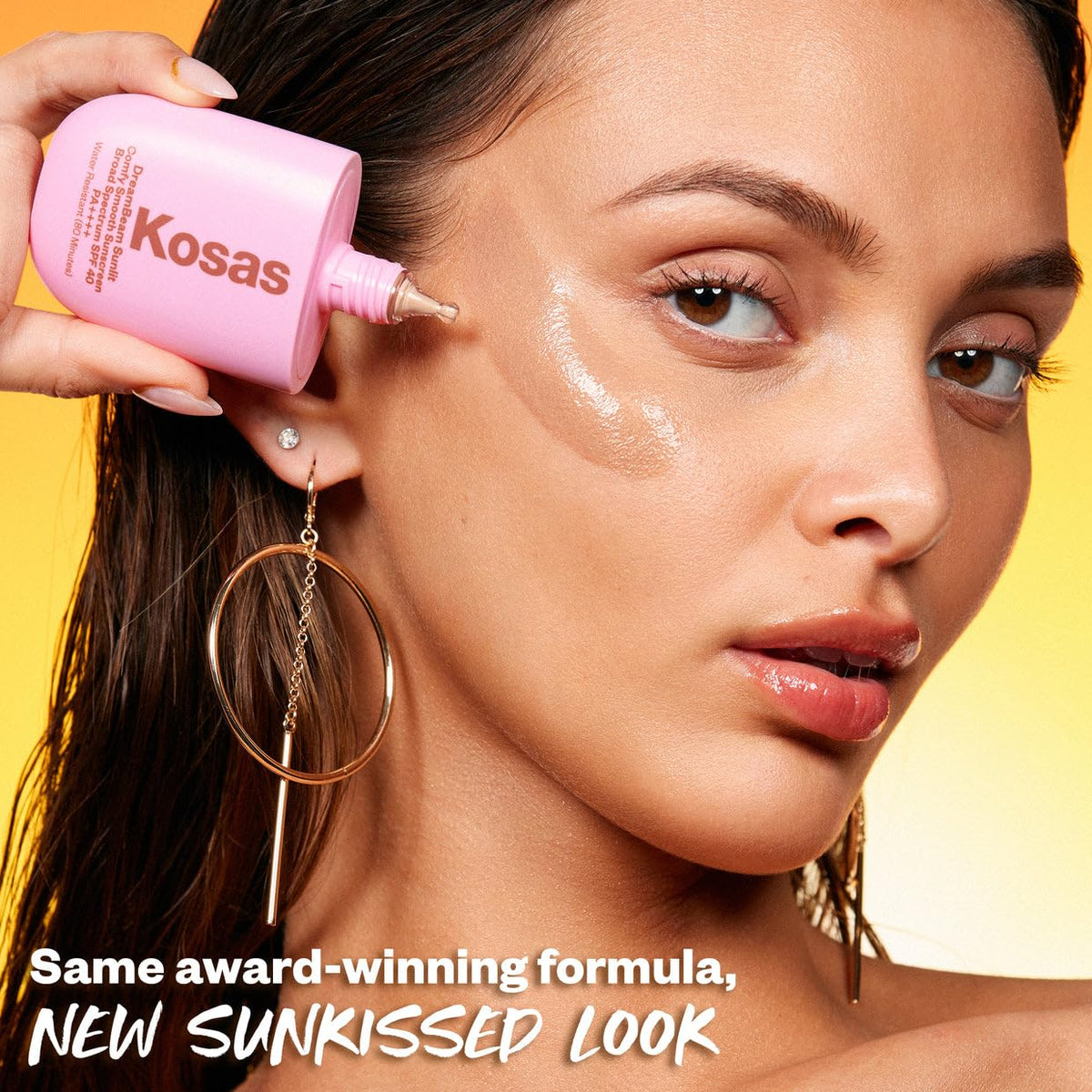 Kosas DreamBeam SPF 40 Mineral Sunscreen for Face + Makeup Prep – Lightweight Hydrating Sun Protection, 40 ml Kosas buy supplements Au