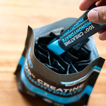 Fluid Creatine - Informed Sport Certified | Ultra-Fine Micronized 100% Creatine Monohydrate Powder | Unflavored | 5g Travel Stick Packs | 30 Servings Fluid buy supplements Au