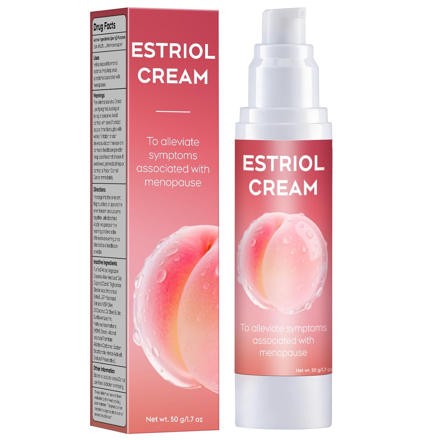 BonaImmuneX Bioidentical Estriol Moisturizing Cream for Women - Peri-Menopausal Intimate Hydration to Soothe Vaginal Dryness & Vulval Itch (1.76 oz / 50g, ~3-Month Supply) BonaImmuneX buy supplements Au