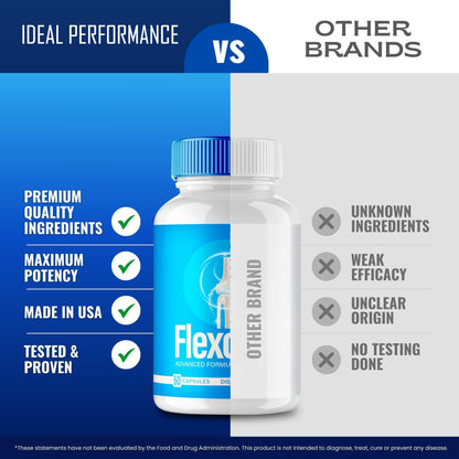 Flexopril Ultra Joint Support Capsules, Official Flexopril Supplement Pills, All-Natural Formula to Fortify Bones and Bolster Flexibility - Maximum Strength, FlexoprilUltra Pills Reviews (3 Pack) IDEAL PERFORMANCEBuy Supplements Australia