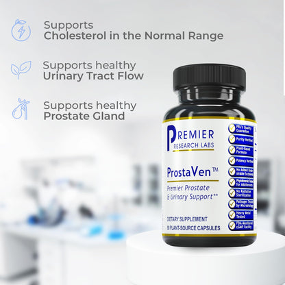 Premier Research Labs ProstaVen - Prostate Supplements for Men, Prostate Health Formula, Natural Supplement with Organic Saw Palmetto - 90 Vegetarian Capsules Premier Research LabsBuy Supplements Australia