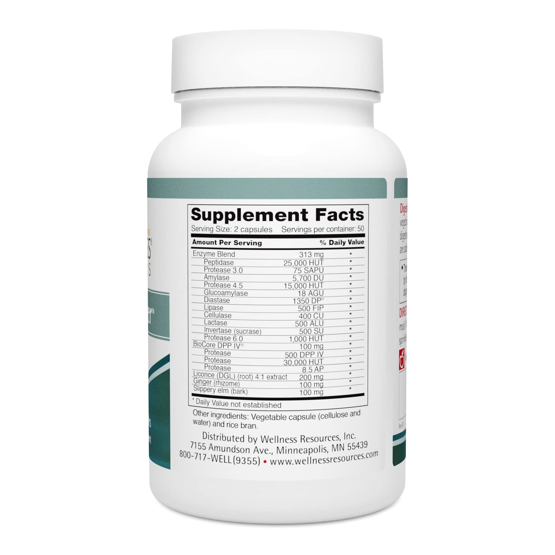 Digestive Helper with BioCore DPP IV, Multi Digestive Enzyme Supplement for Gluten Digestion and Breakdown of Fats, Casein, Proteins (100 Capsules, Vegetarian) Wellness Resources buy supplements Au