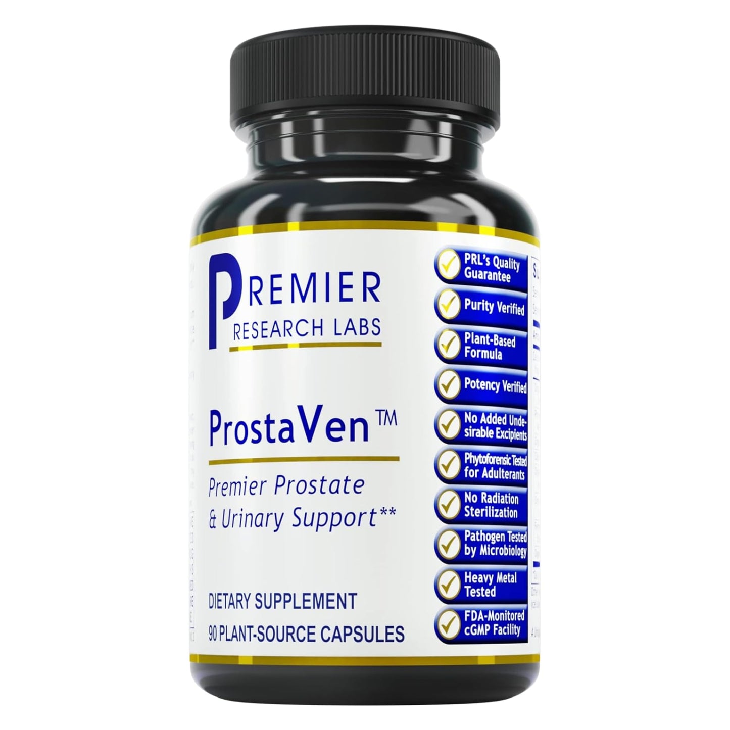 Premier Research Labs ProstaVen - Prostate Supplements for Men, Prostate Health Formula, Natural Supplement with Organic Saw Palmetto - 90 Vegetarian Capsules Premier Research LabsBuy Supplements Australia