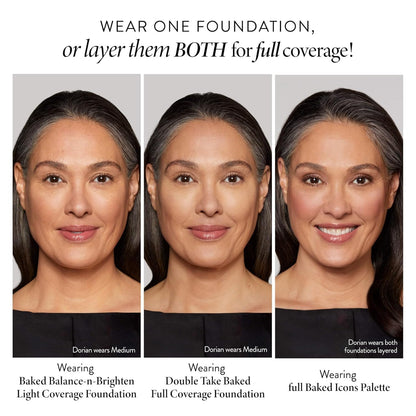 LAURA GELLER Baked Icons Complete Full Face Palette, Light | All-in-One Makeup Palette with Baked Foundations, Blush, Bronzer, Highlighter, Eyeshadows | Coverage for Mature Skin | Travel-Friendly LAURA GELLER NEW YORK buy supplements Au