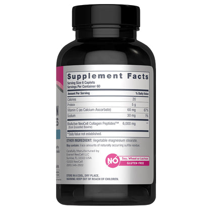 NeoCell Collagen Peptides Pills | 360 Caplets | with Vitamin C | Supplement for Women and Men NeoCell buy supplements Au
