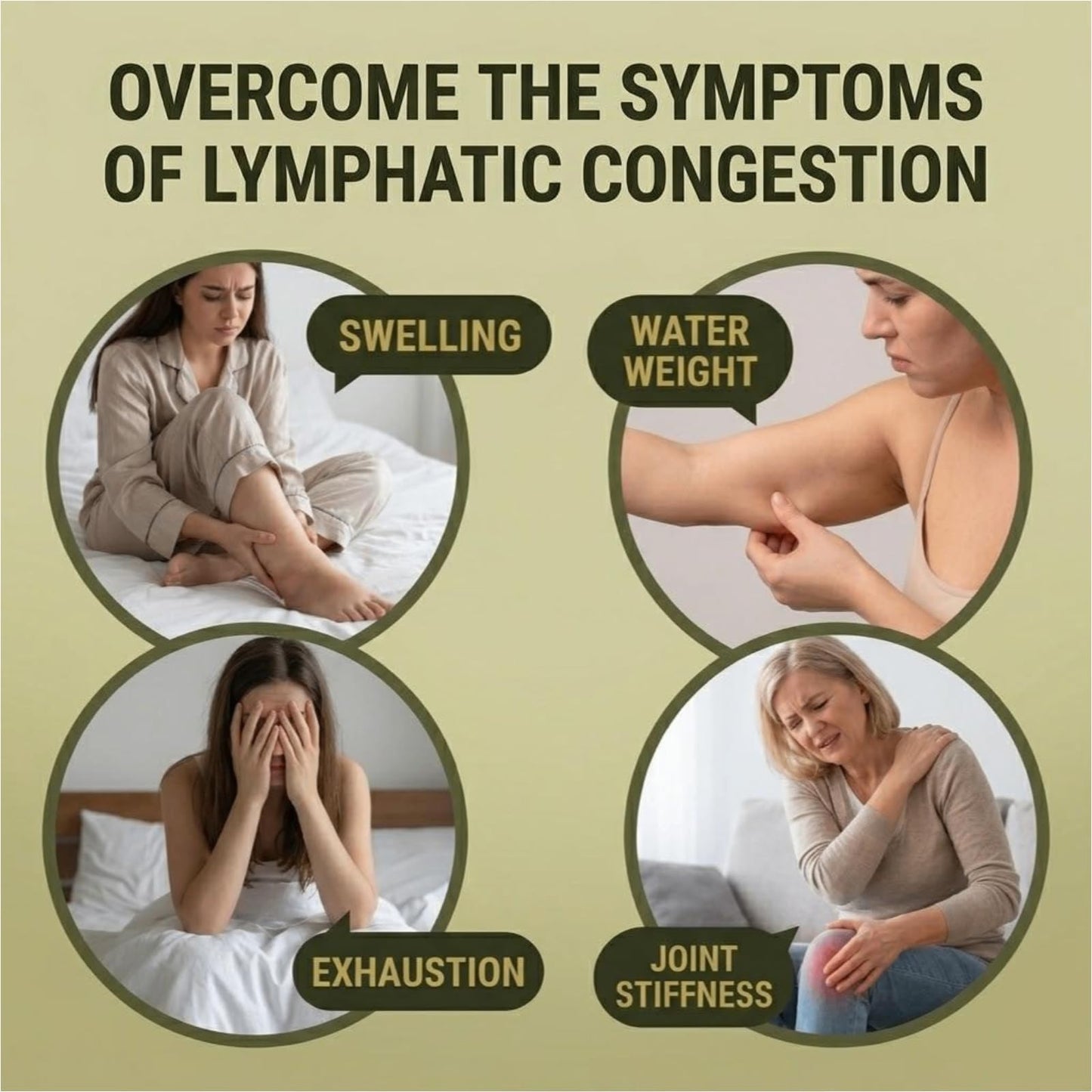 Lymphatic Drainage Capsules - 45-Day Body Reset with 500mg Echinacea & Dandelion - Supports Fluid Balance, Natural Energy & Joint Comfort - Non-GMO, 90 Capsules FLYLEAF buy supplements Au