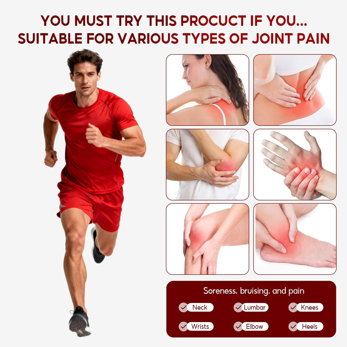 DoctorPro Soothing Massage Cream 80g Joint Relief Roll Muscle Comfort Non-Greasy Refreshing Formula for Knees, Lumbar, Neck, Back,Shoulders, Hands, and Feet, Menthol Gel DoctorProBuy Supplements Australia